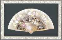扇の額装