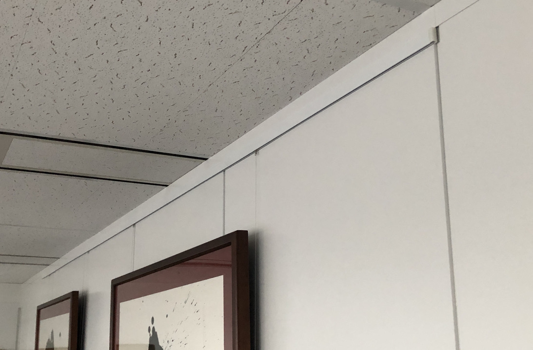 大型額縁吊りピクチャーレール